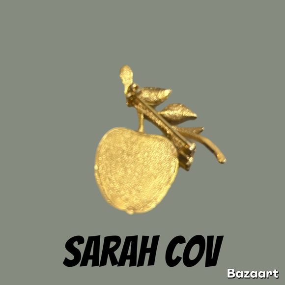 Sarah cov stamped brooch - Picture 2 of 2